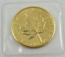 CANADIAN GOLD COIN - no tax