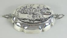 CONTINENTAL SOLID SILVER DISH