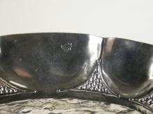 CONTINENTAL SOLID SILVER DISH