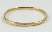 GOLD BANGLE BRACELET