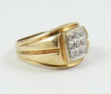 GENTLEMEN'S DIAMOND RING