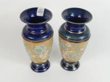 PAIR DOULTON VASES