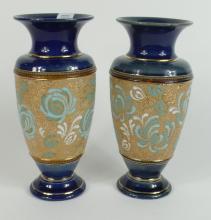 PAIR DOULTON VASES