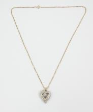 DIAMOND PENDANT ON CHAIN