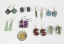 GEMSTONE EARRINGS