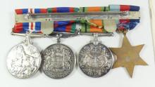 WWII SERVICE MEDALS