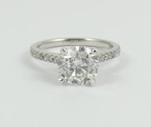 TWO-CARAT DIAMOND SOLITAIRE