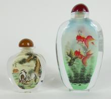 2 SNUFF BOTTLES