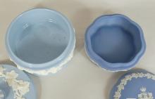 2 WEDGWOOD COVERED BOXES