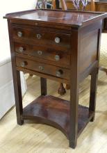 ANTIQUE ROSEWOOD WORK TABLE