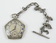 ART DECO GRUEN POCKET WATCH