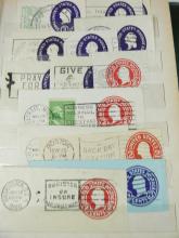 STAMP ALBUMS, ETC.