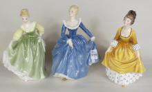 3 ROYAL DOULTON FIGURINES