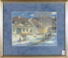 CLARENCE GAGNON PRINT