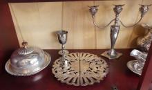GROUP LOT OF SILVER PLATE