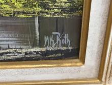 MK ROTH OIL PAINTING