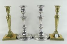 TWO PAIRS CANDLESTICKS