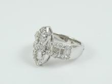 EXCEPTIONAL DIAMOND COCKTAIL RING