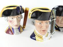 SET OF CHARACTER JUGS