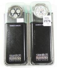 2 NEW SWATCH WRISTWATCHES