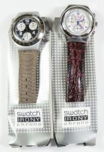 2 NEW SWATCH WRISTWATCHES