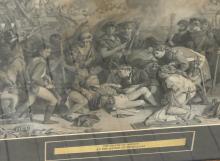 THREE FRAMED MILITARY ENGRAVINGS