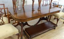 VINTAGE MAHOGANY DINING SET