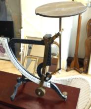 TWO ANTIQUE SCALES