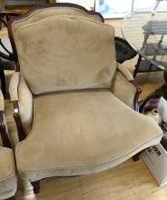 PAIR OF DECORATOR ARMCHAIRS