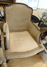 PAIR OF DECORATOR ARMCHAIRS