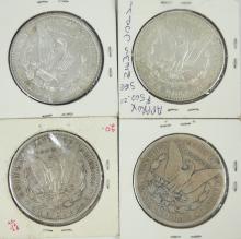 4 U.S. SILVER DOLLARS