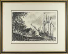 FOUR SIGNED ETCHINGS