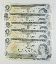 UNCIRCULATED CANADIAN CURRENCY