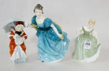 THREE ROYAL DOULTON FIGURINES