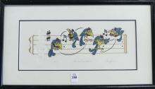 FRAMED LIMITED EDITION IAN KOCHBERG SERIGRAPH