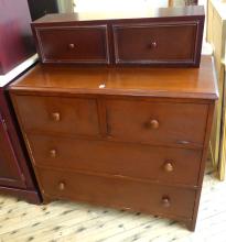 TWO-SECTION CHEST OF DRAWERS