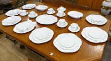 SHELLEY "REGENCY DAINTY WHITE" DINNERWARE
