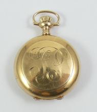 ANTIQUE GOLD PURSE/PENDANT WATCH