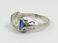 LADIES' ART DECO RING