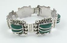 ORNATE SILVER BRACELET