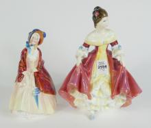 2 ROYAL DOULTON FIGURINES