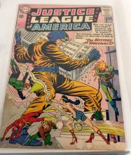 BINDER OF JUSTICE LEAGUE COMIC BOOKS