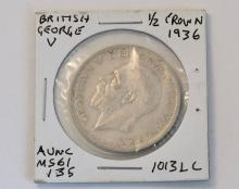 GEORGE V HALF CROWN