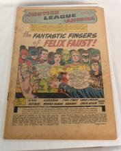 BINDER OF JUSTICE LEAGUE COMIC BOOKS