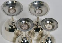 STERLING GOBLETS