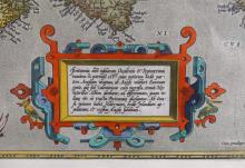 1570 MAP OF ANGLIAE, SCOTIAE, ET HIBERNIAE