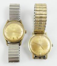 2 MEN'S VINTAGE WRISTWATCHES