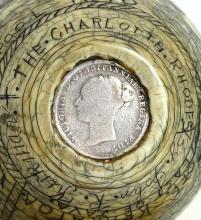 RARE 19TH CENTURY SCRIMSHAW