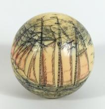 RARE 19TH CENTURY SCRIMSHAW