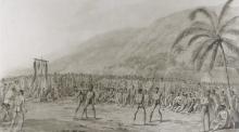 BOXING MATCH BEFORE CAPTAIN COOK AT OWHYHEE